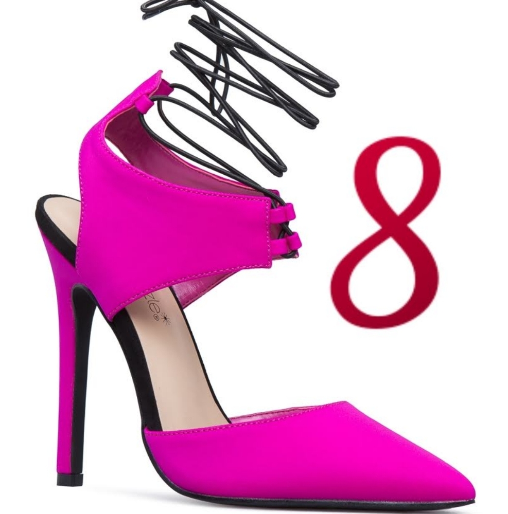 New pink 💗 Shoedazzle brand, high heels 👠 size 8